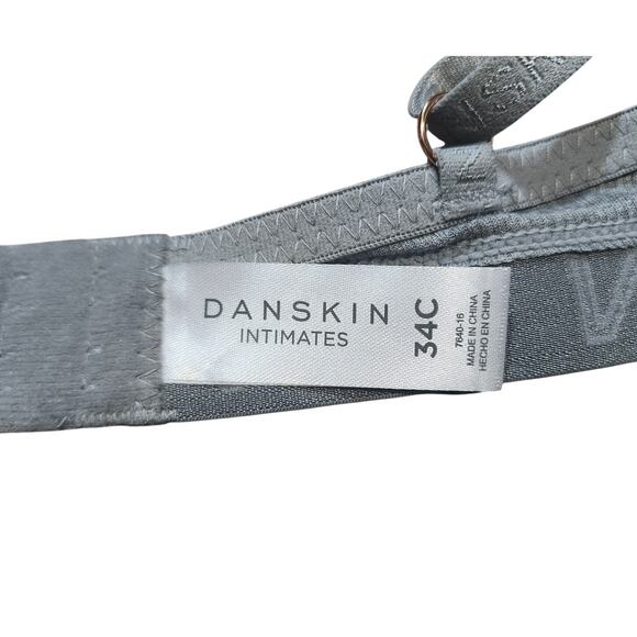 Danskin Intimates Push-Up Underwire T-Shirt Bras 34C Adjustable Straps Set of 2 - Picture 7 of 8